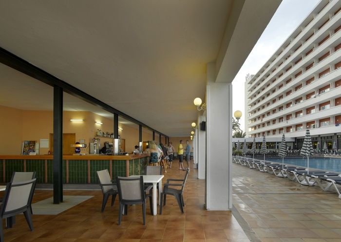 Hotel Fiesta Club Playa D'En Bossa Ibiza-Stadt Exterior foto